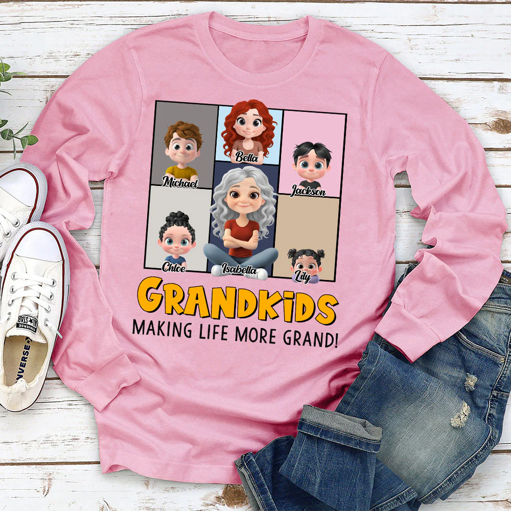 Mother With Daughters Always Together - Personalized Custom Shirt - Image 2