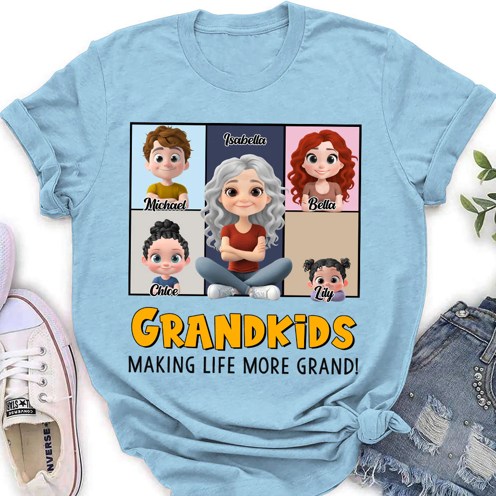 Mother With Daughters Always Together - Personalized Custom Shirt - Image 5