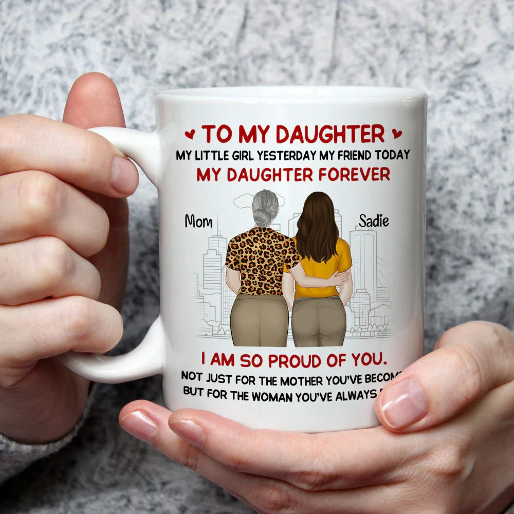 Mother You Have Become - Personalized Custom Coffee Mug - Image 3