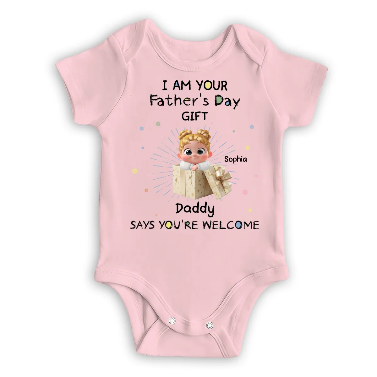 Mum You Are Welcome - Personalized Custom Baby Onesie - Image 10