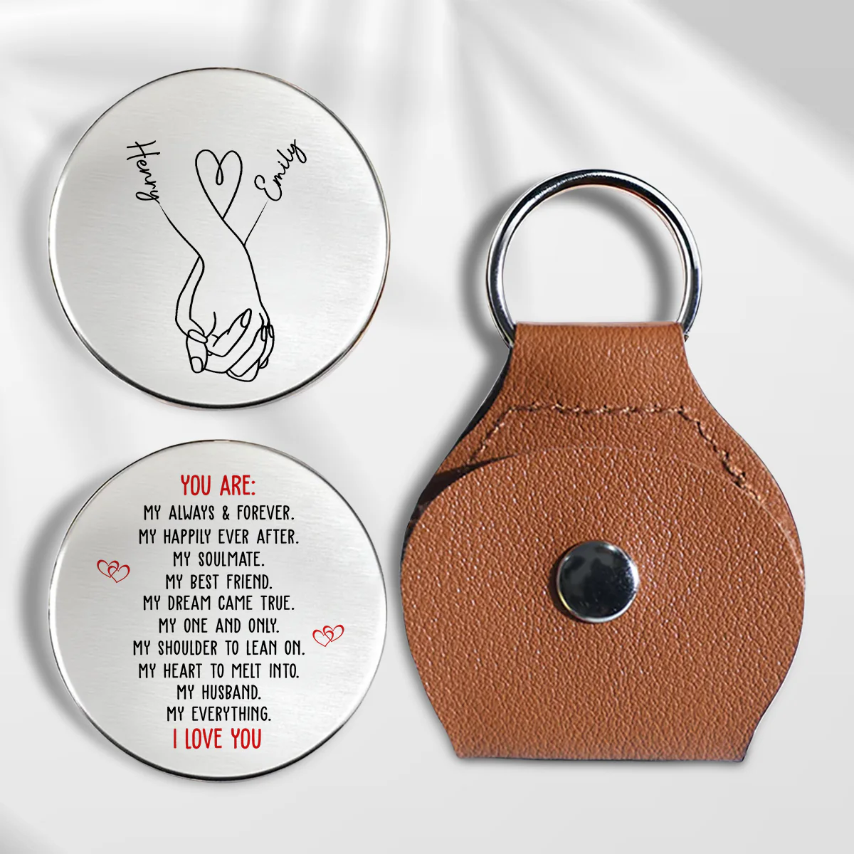My Always My Forever - Personalized Custom Pocket Hug
