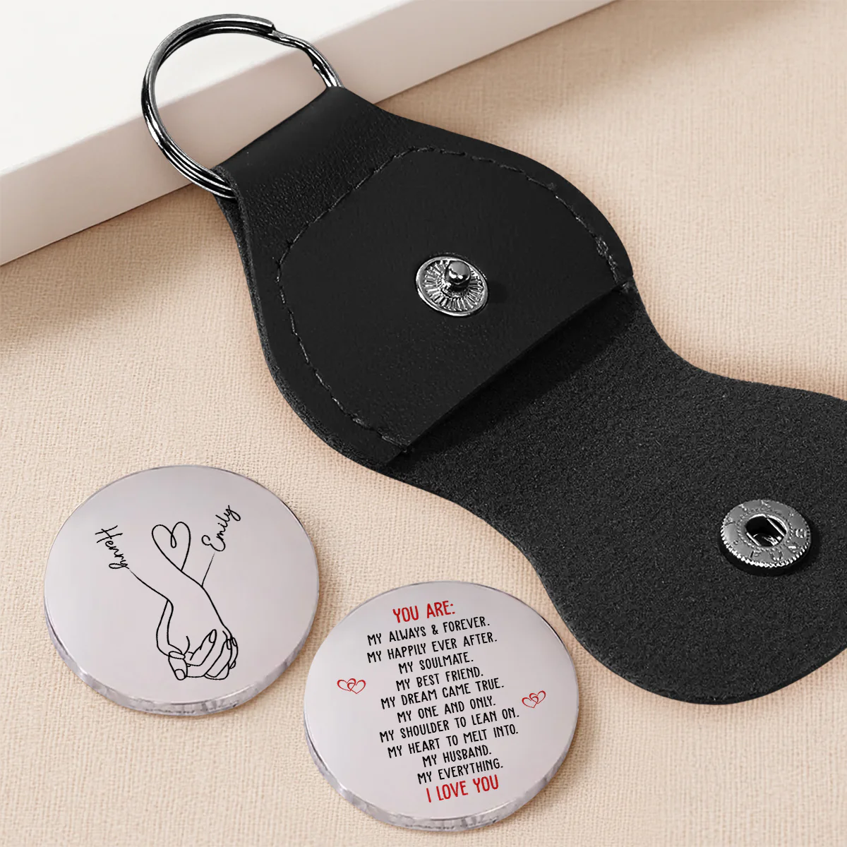 My Always My Forever - Personalized Custom Pocket Hug - Image 2