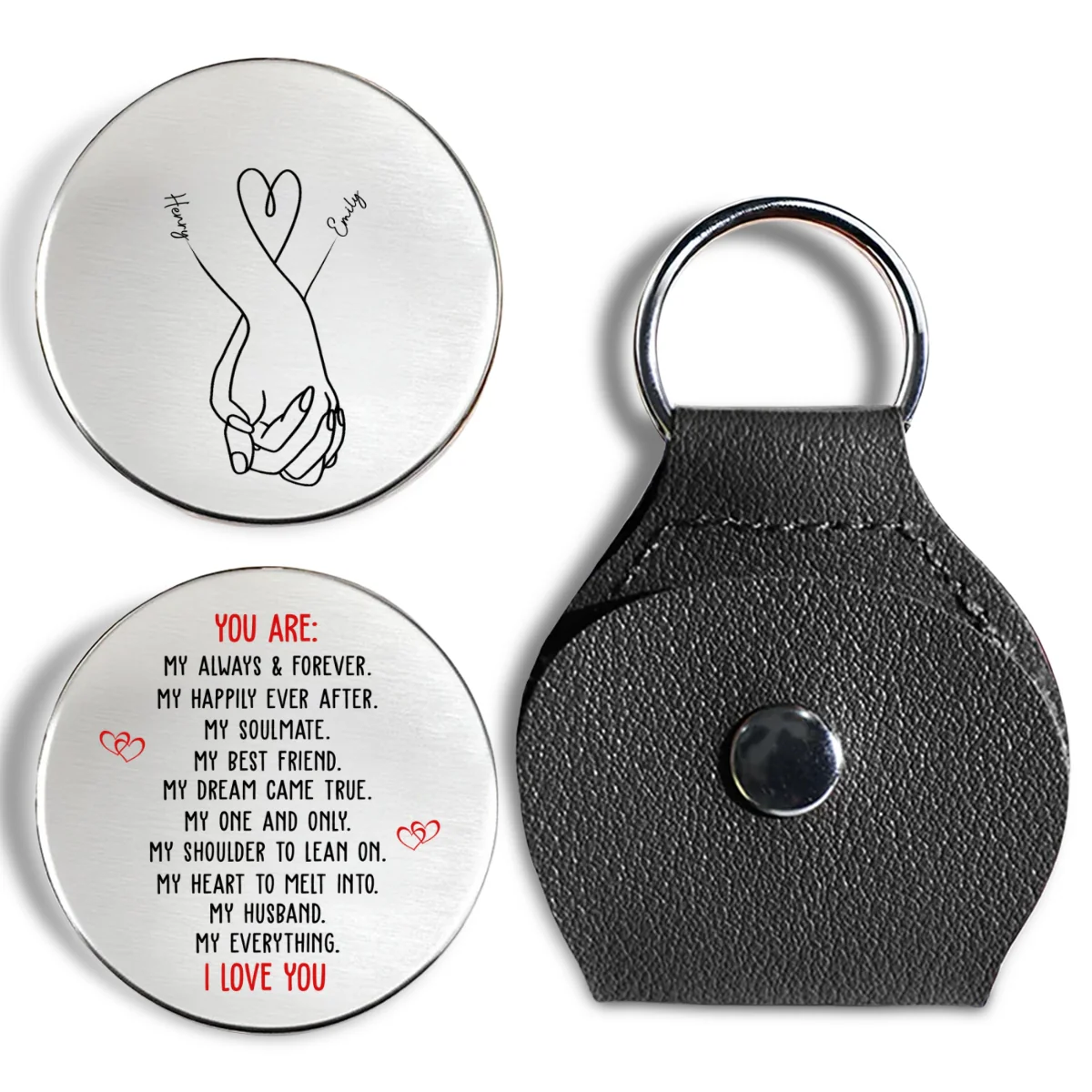 My Always My Forever - Personalized Custom Pocket Hug - Image 6