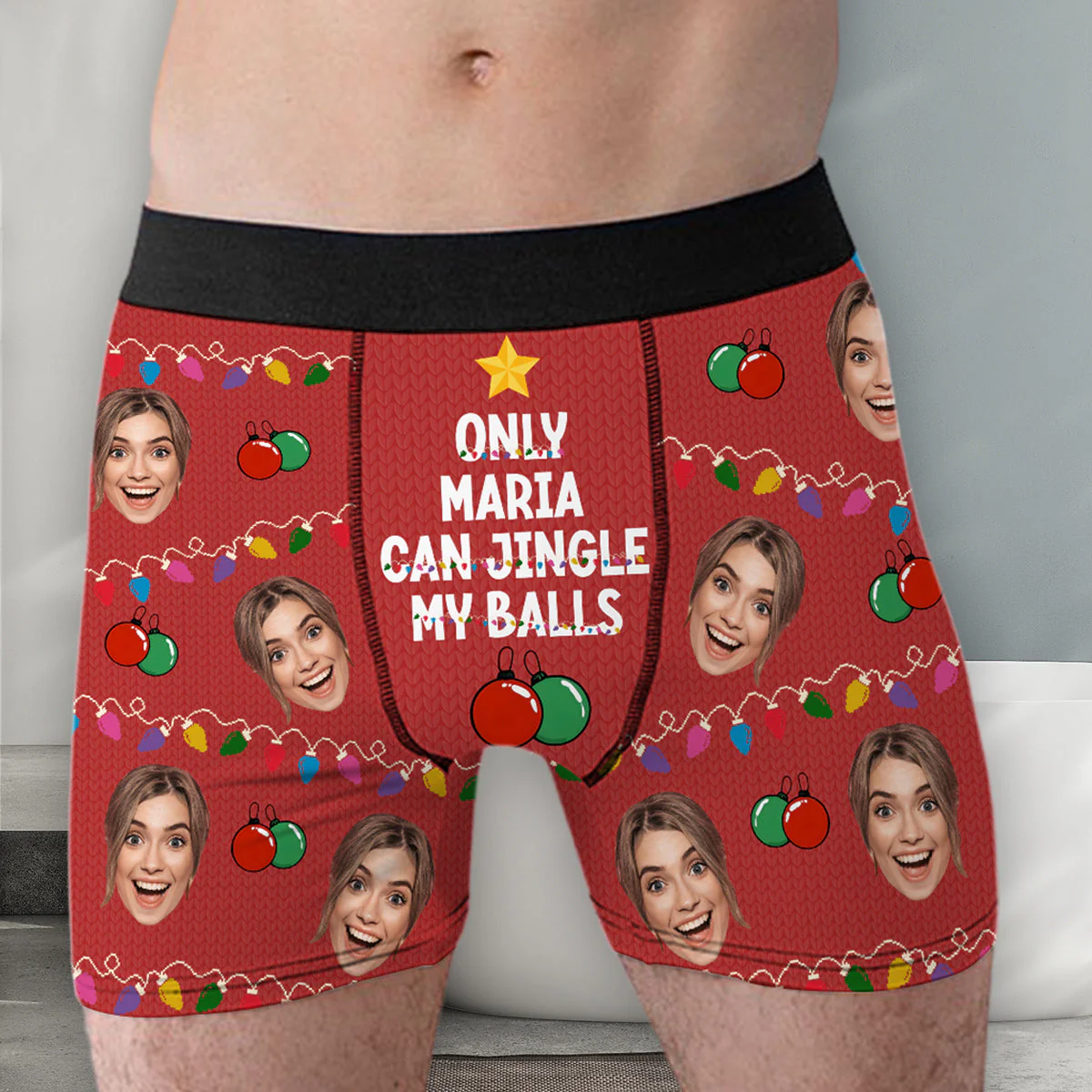 My Balls - Personalized Photo Men's Boxer Briefs - Image 3