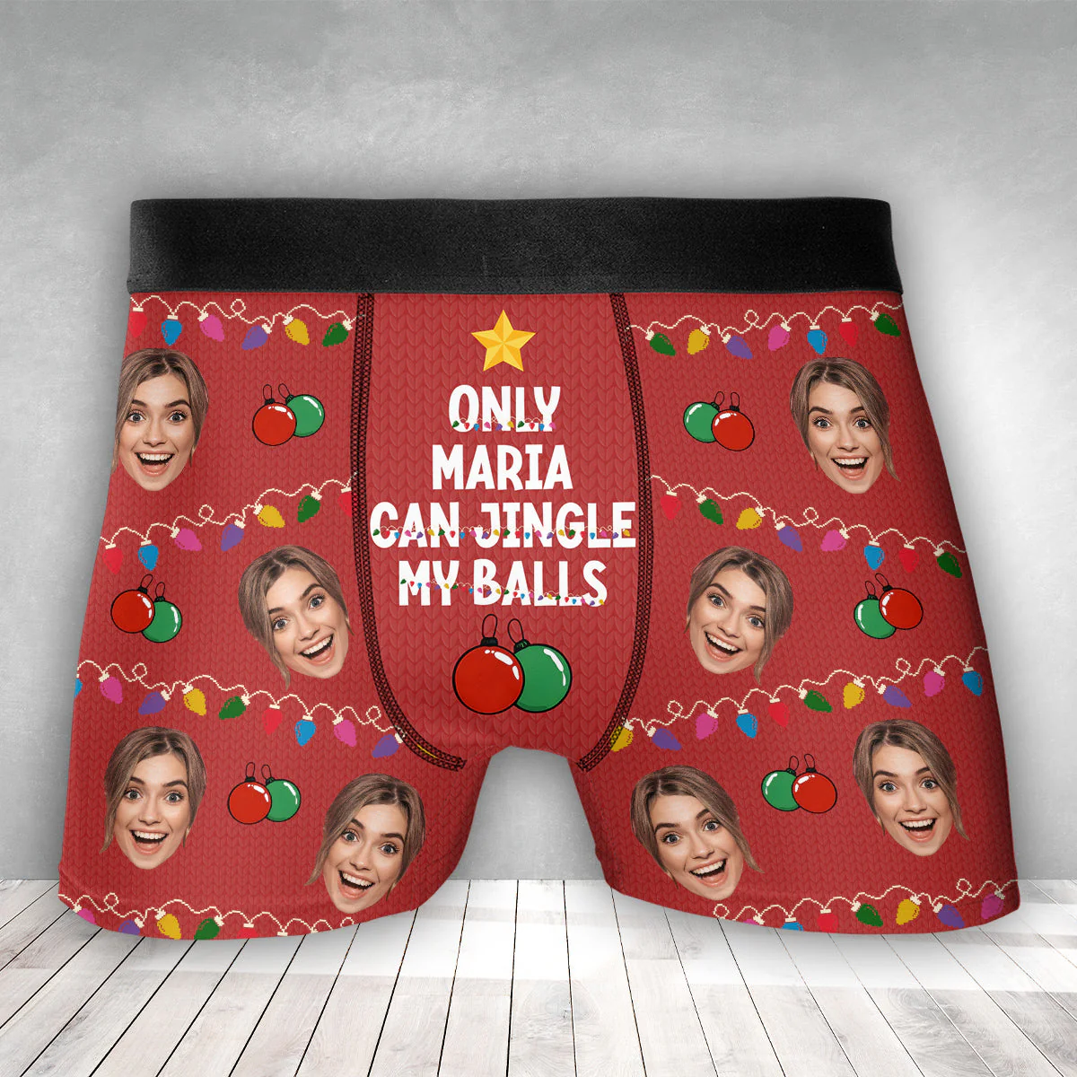 My Balls - Personalized Photo Men's Boxer Briefs - Image 5
