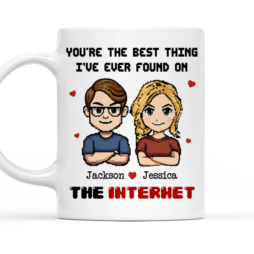 My Best Internet Accident Ever - Personalized Custom Coffee Mug
