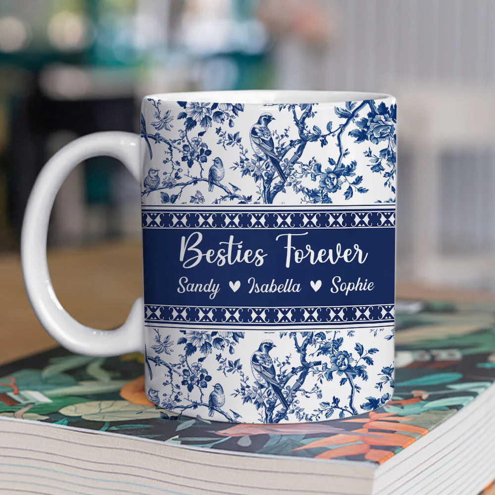 My Besties - Personalized Custom Coffee Mug - Image 2