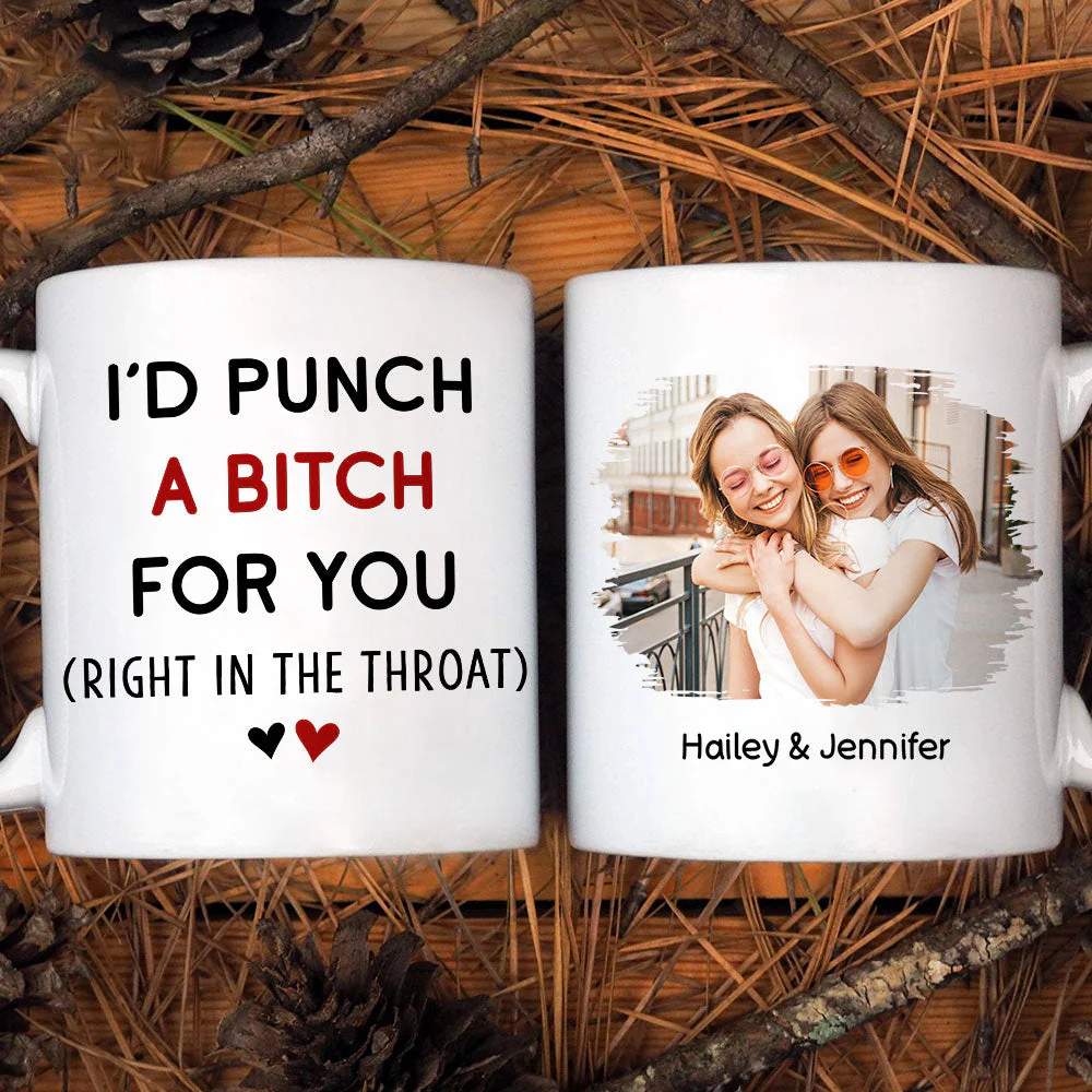 My BFF - Personalized Custom Coffee Mug - Image 3