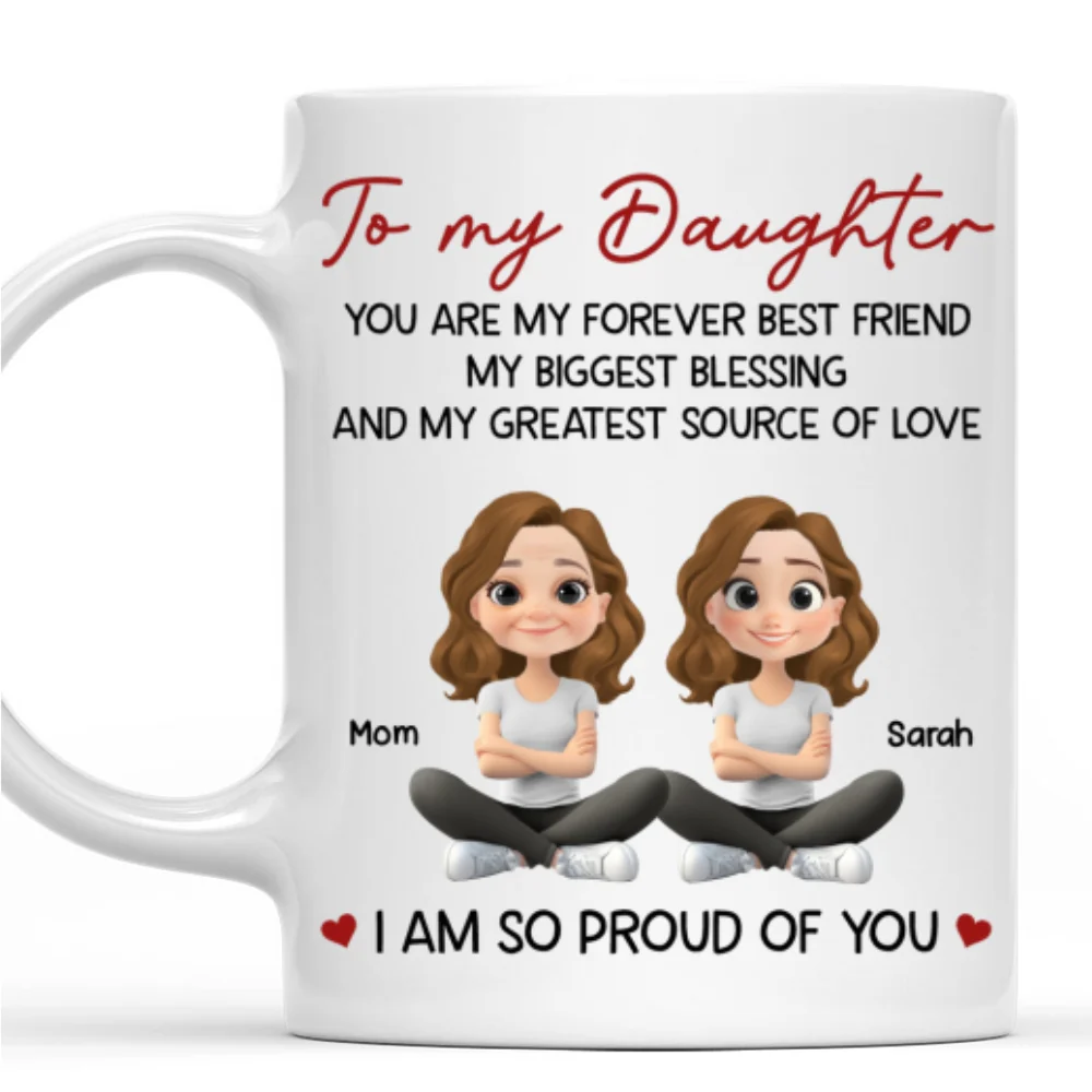 My Biggest Blessing - Personalized Custom Coffee Mug - Image 8