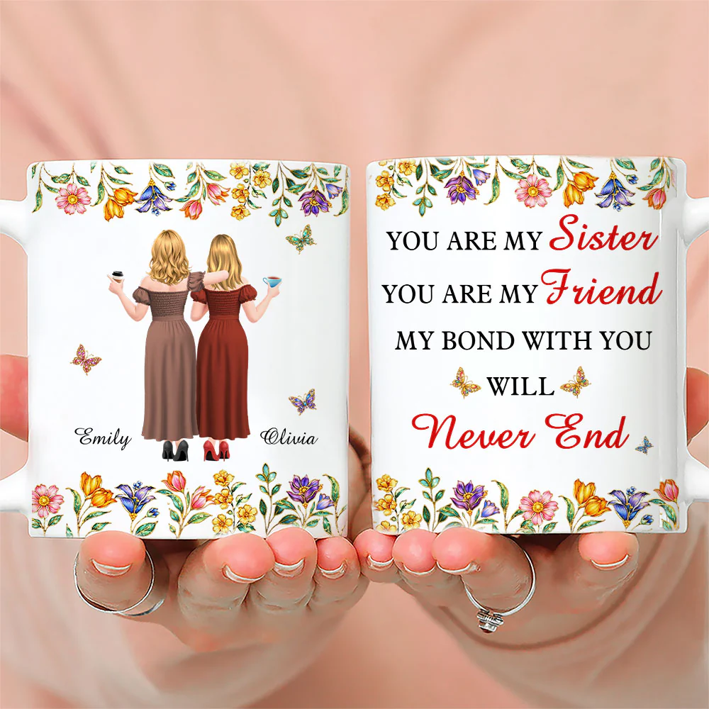 My Bond With You - Personalized Custom Coffee Mug - Image 2