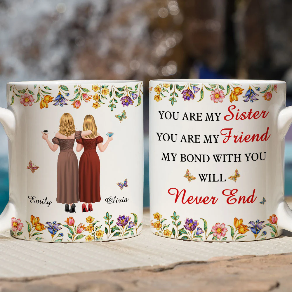My Bond With You - Personalized Custom Coffee Mug - Image 3