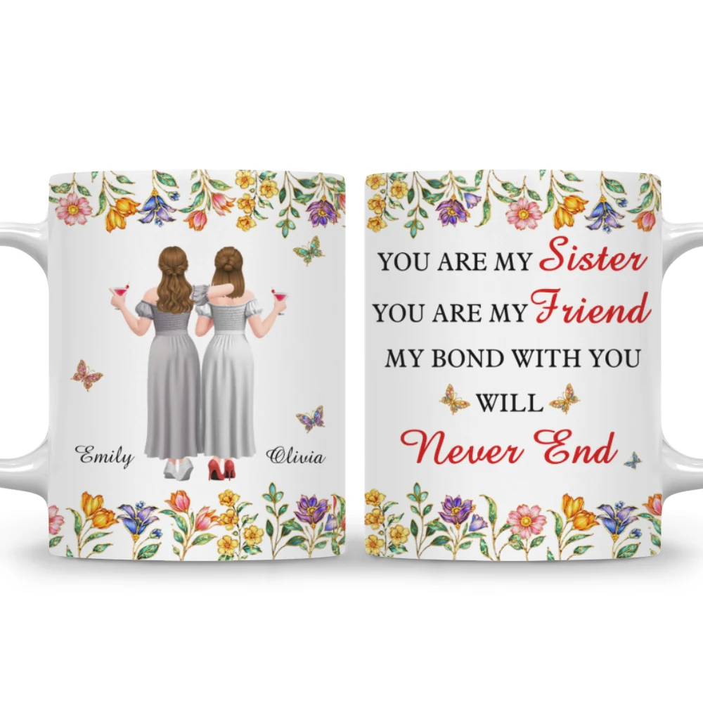 My Bond With You - Personalized Custom Coffee Mug - Image 7