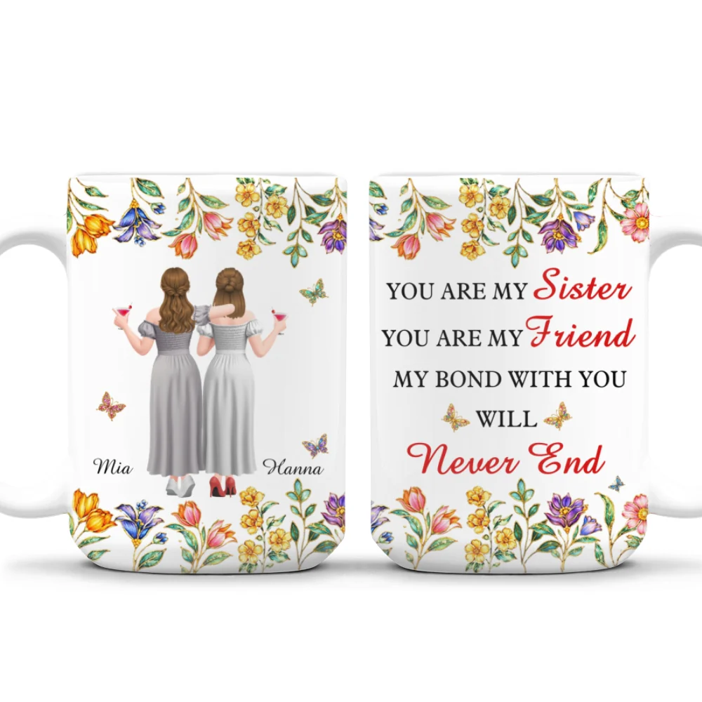 My Bond With You - Personalized Custom Coffee Mug - Image 8