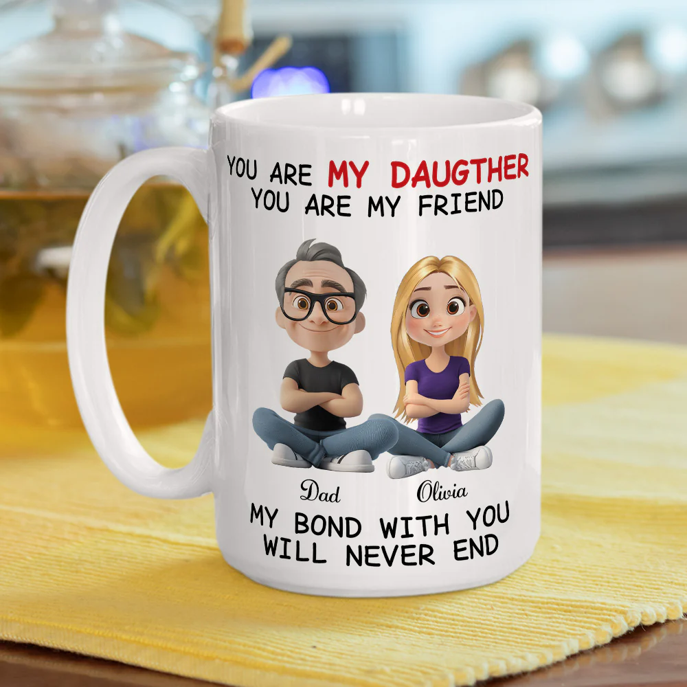 My Bond With You - Personalized Custom Coffee Mug - Image 5