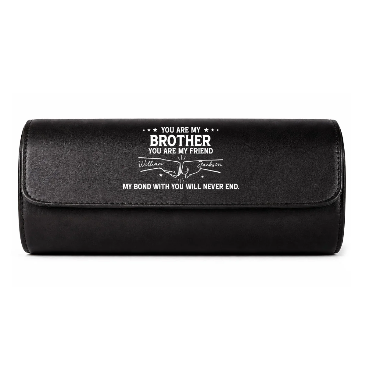 My Bond With You - Personalized Custom Leather Watch Case - Image 12