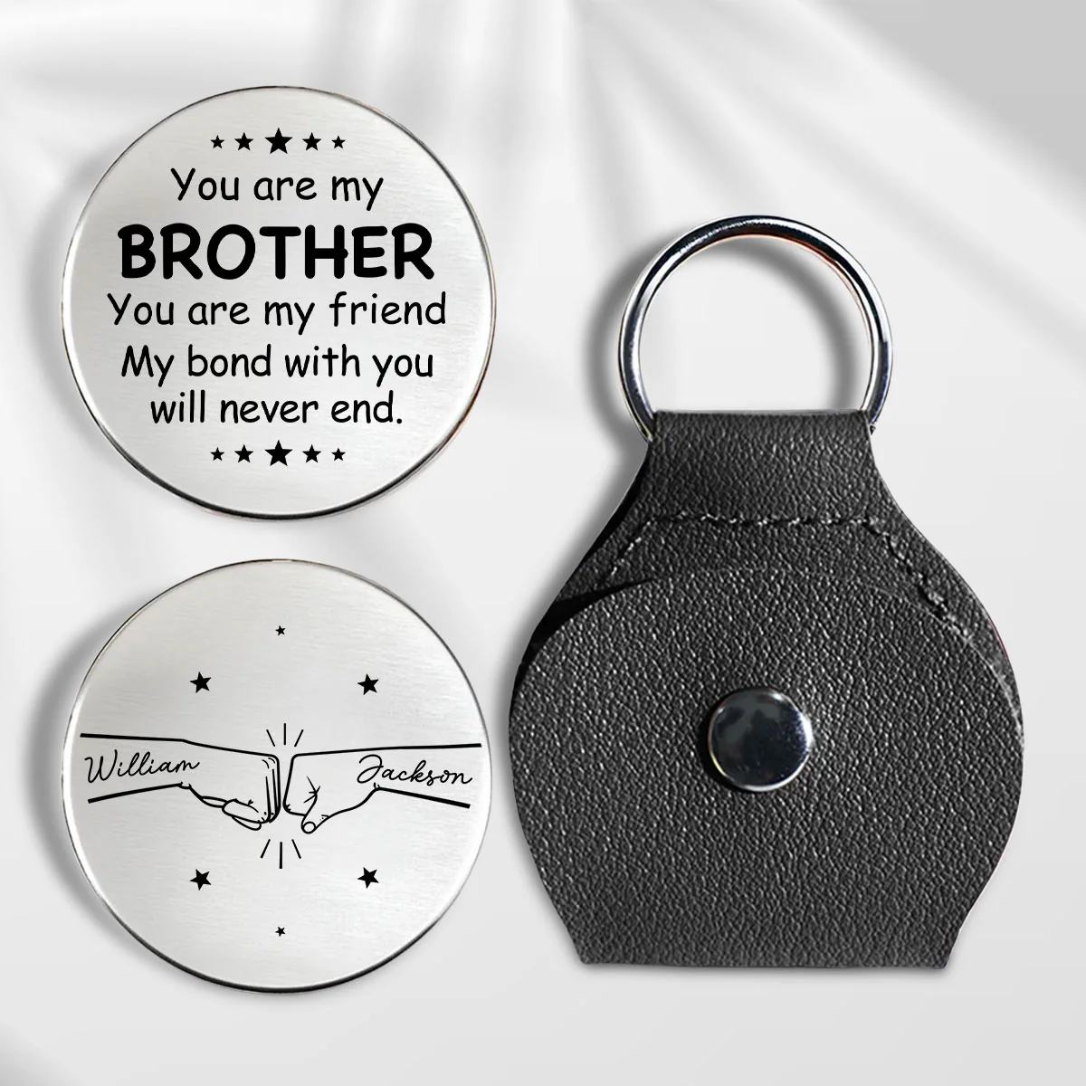 My Brother - Personalized Custom Pocket Hug