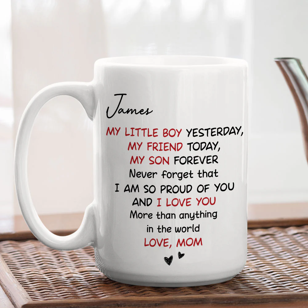 My Child Forever - Personalized Custom Coffee Mug - Image 6