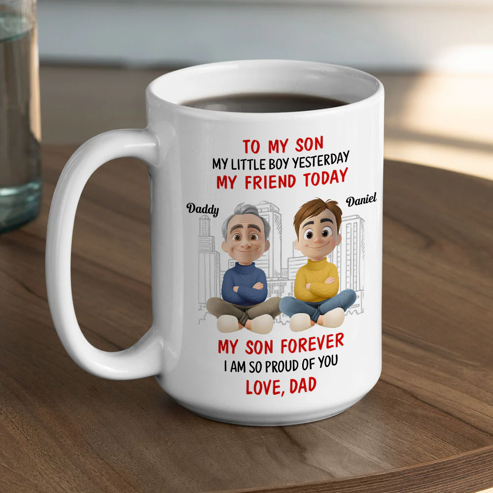 My Choice, My Child, My Love - Personalized Custom Mug - Image 5