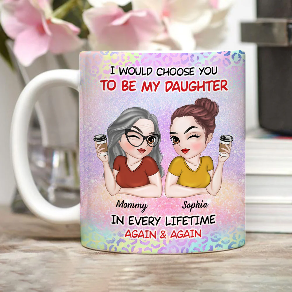My Choice - Personalized Custom Coffee Mug - Image 2