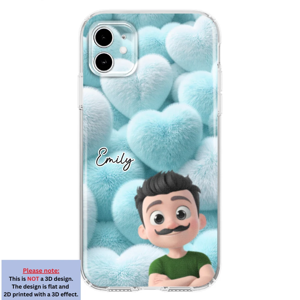 My Cute Grandkids - Personalized Custom 3D Effect Phone Case - Image 8