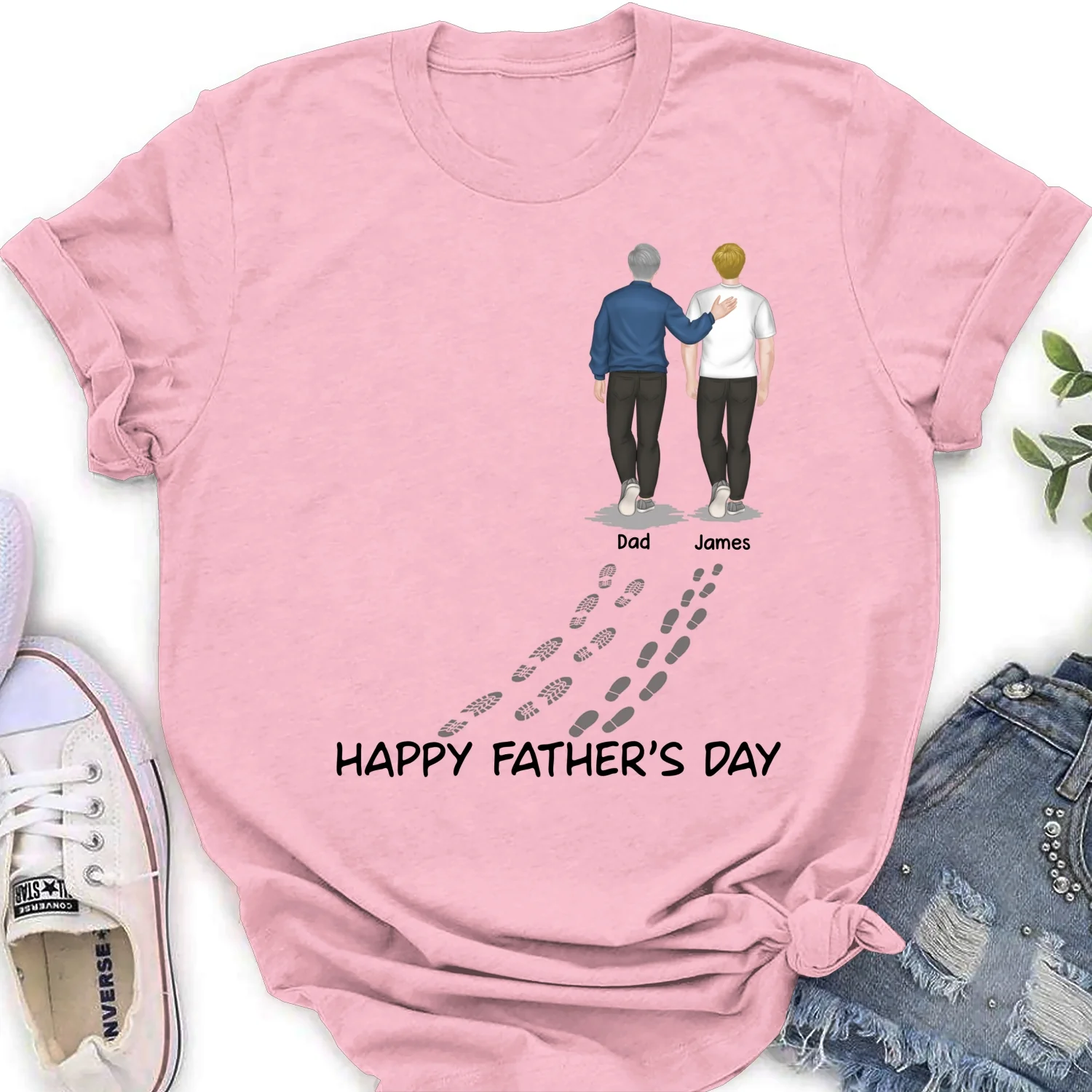 My Dad Is My Hero - Personalized Custom Shirt - Image 28