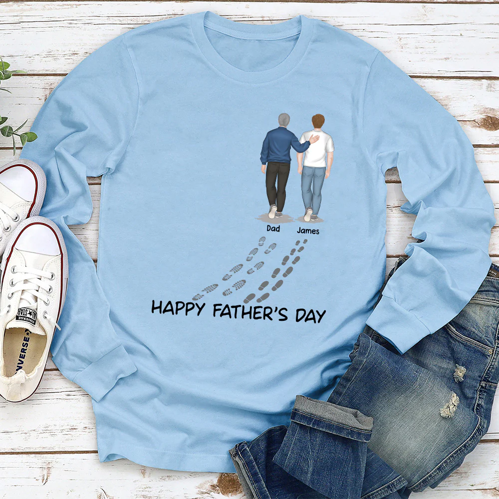 My Dad Is My Hero - Personalized Custom Shirt - Image 7