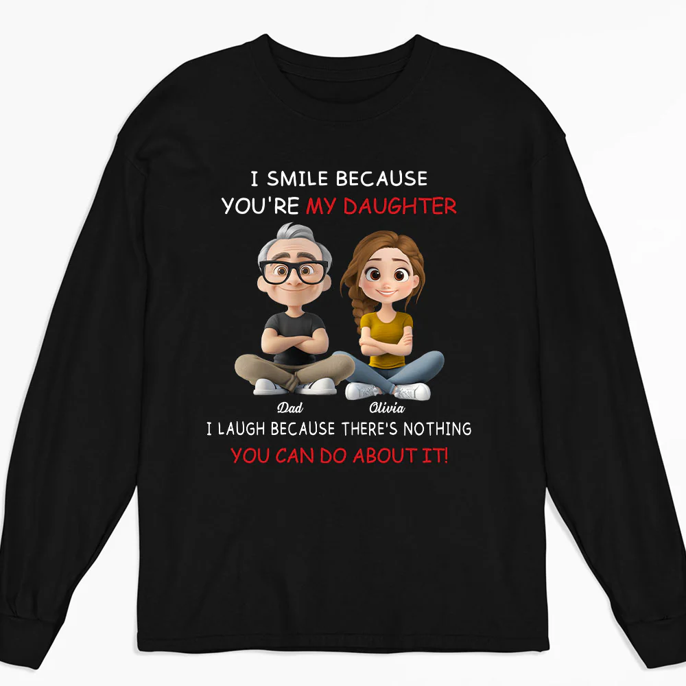 My Daughter - Personalized Custom Shirt - Image 3