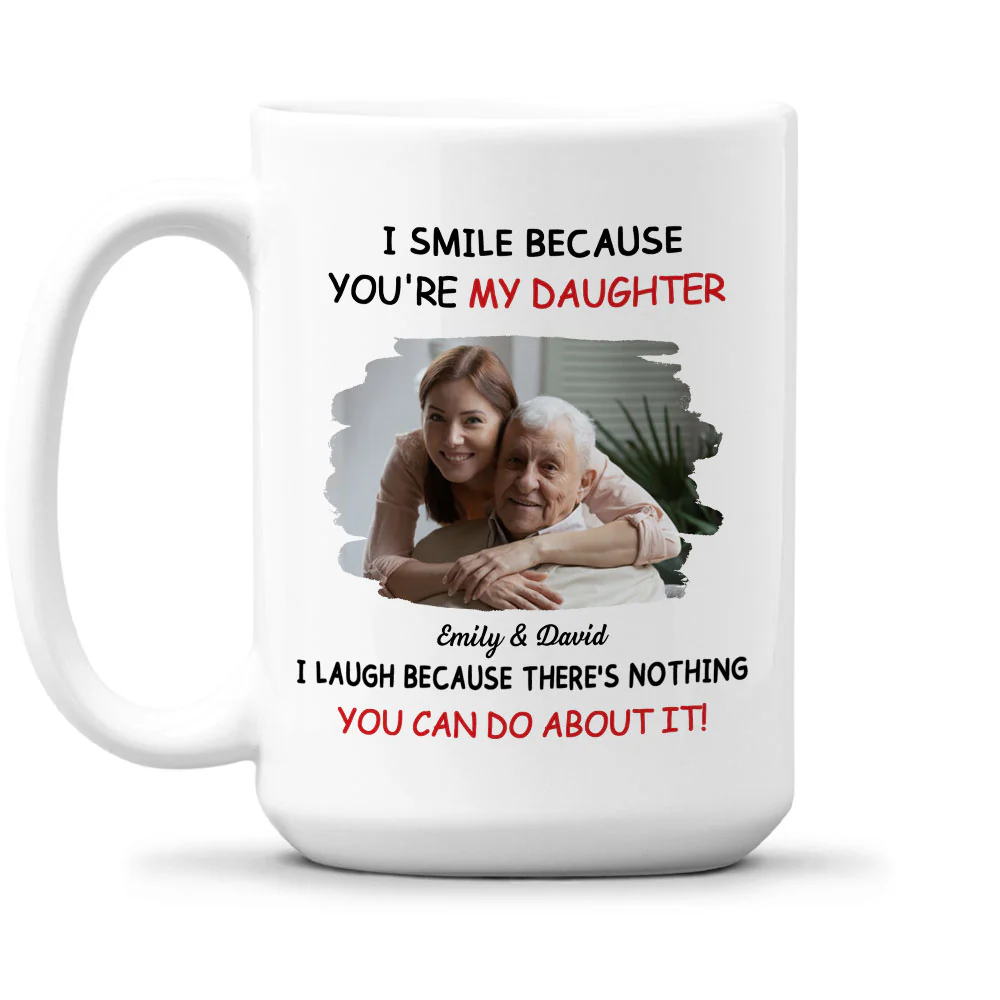 My Daughter Photo - Personalized Custom Coffee Mug - Image 4