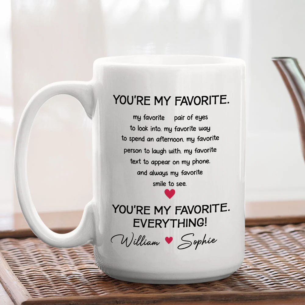 My Everything - Personalized Custom Coffee Mug - Image 3