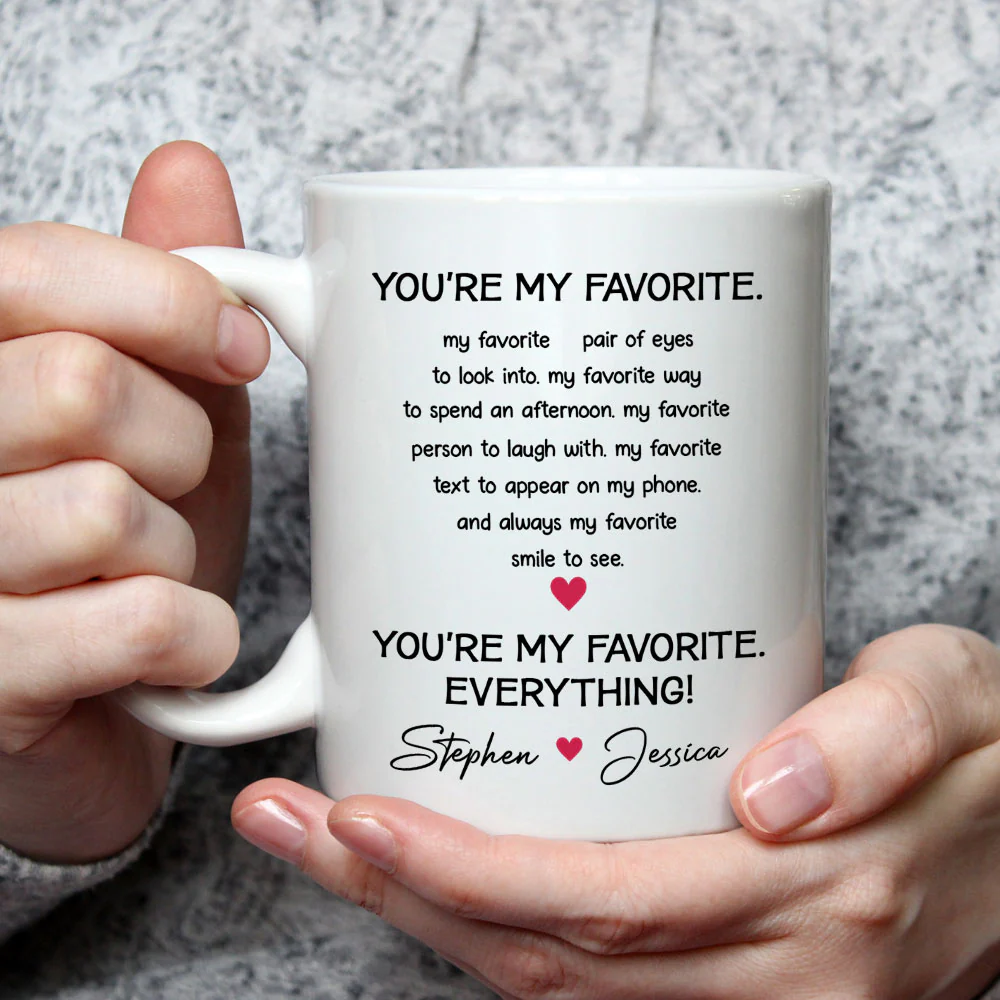 My Everything - Personalized Custom Coffee Mug - Image 4