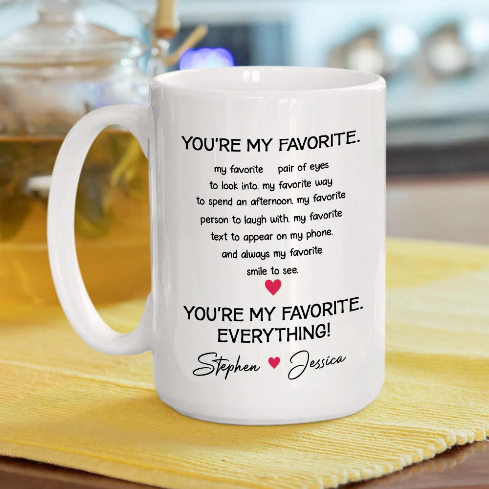 My Everything - Personalized Custom Coffee Mug - Image 5