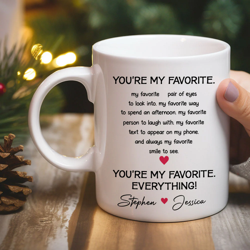 My Everything - Personalized Custom Coffee Mug - Image 6