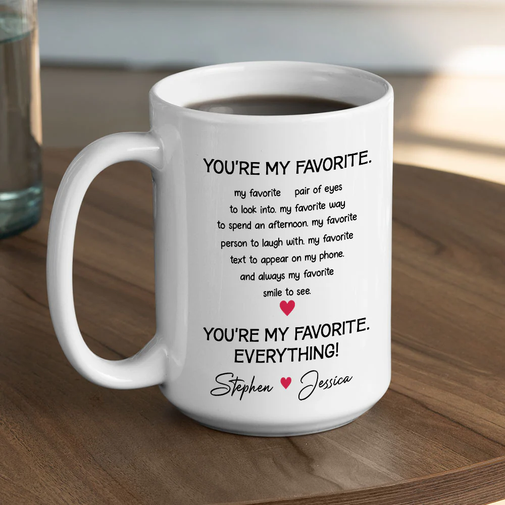 My Everything - Personalized Custom Coffee Mug - Image 7