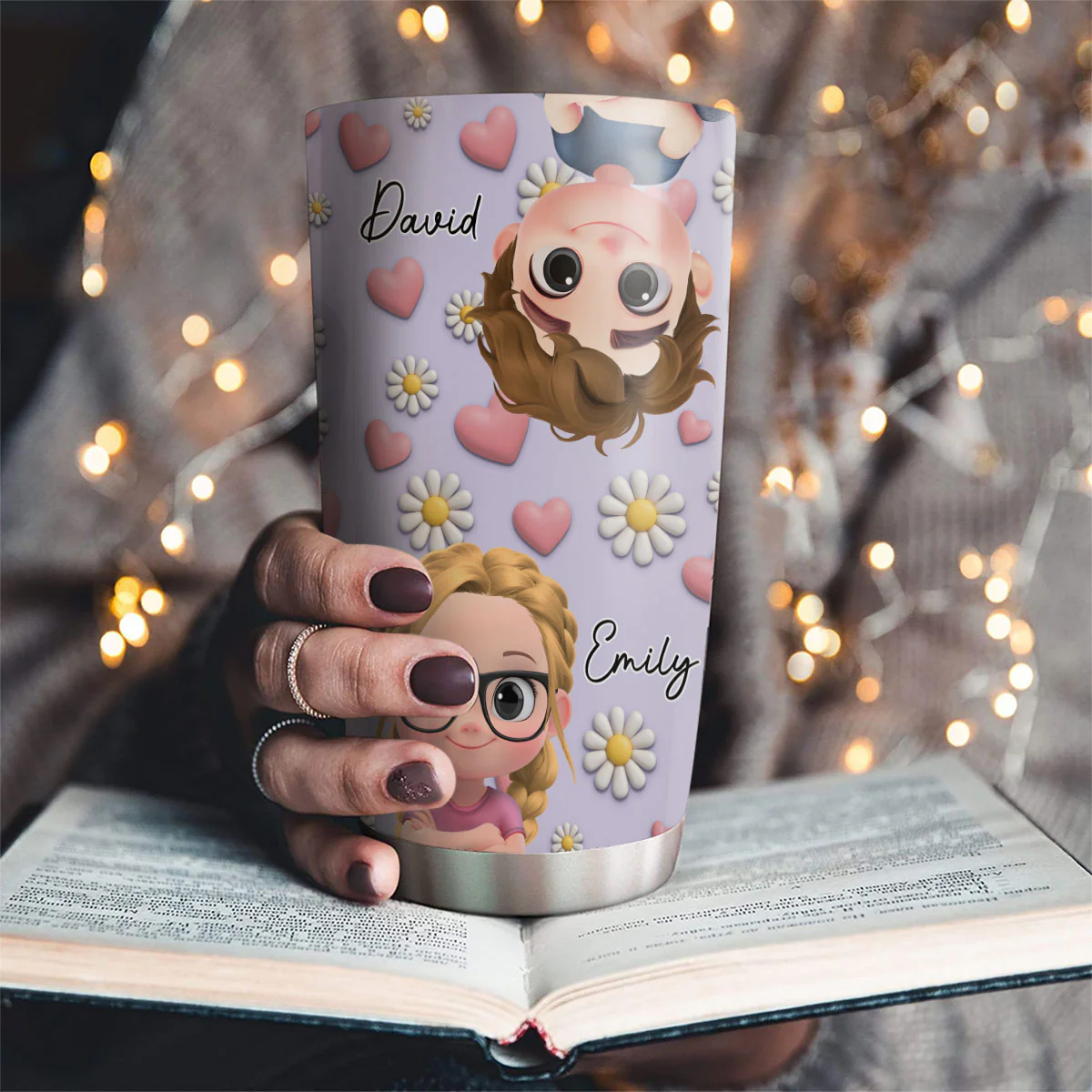 My Everything - Personalized Custom 3D Effect Tumbler - Image 2
