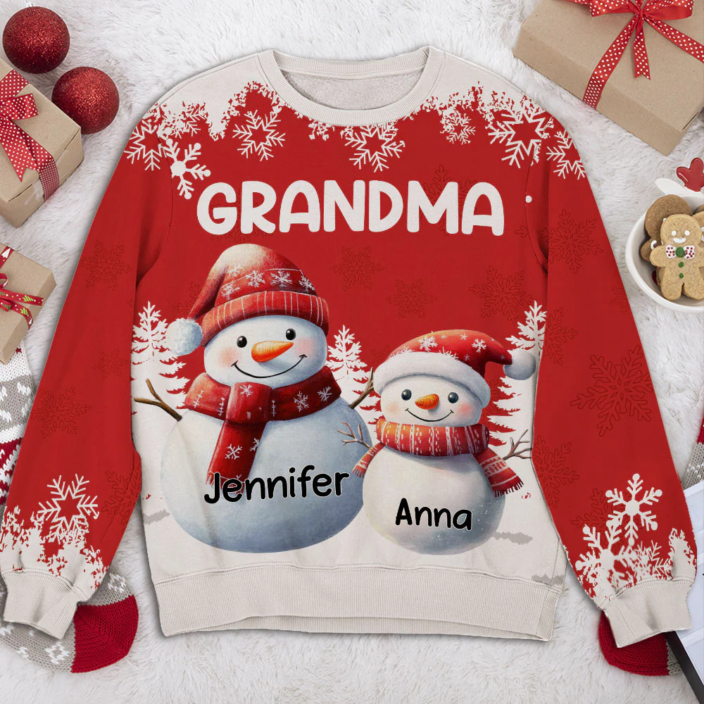 My Fav People Call Me - Personalized Custom All-Over-Print Sweatshirt - Image 2