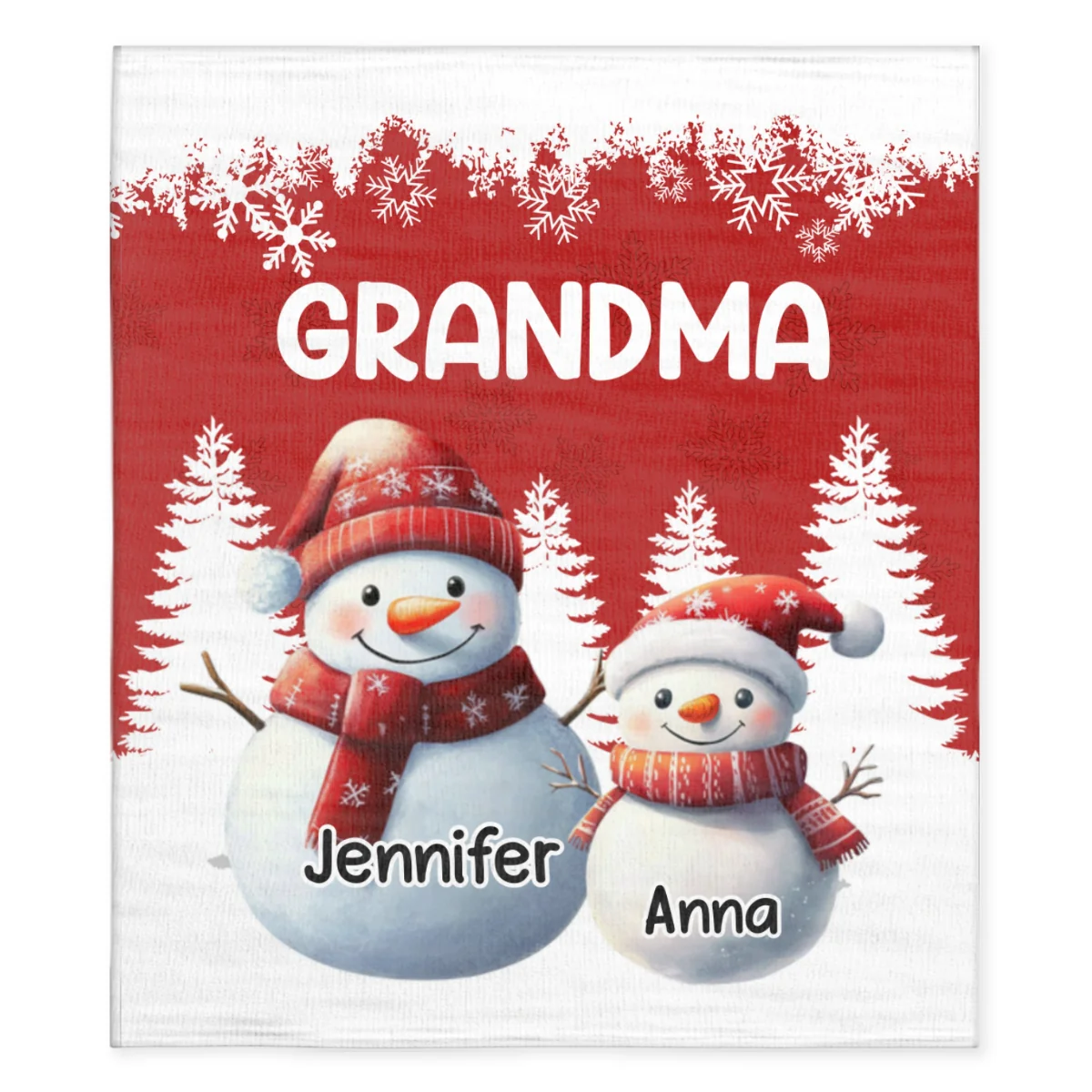 My Fav People Call Me - Personalized Custom Fleece Blanket - Image 6