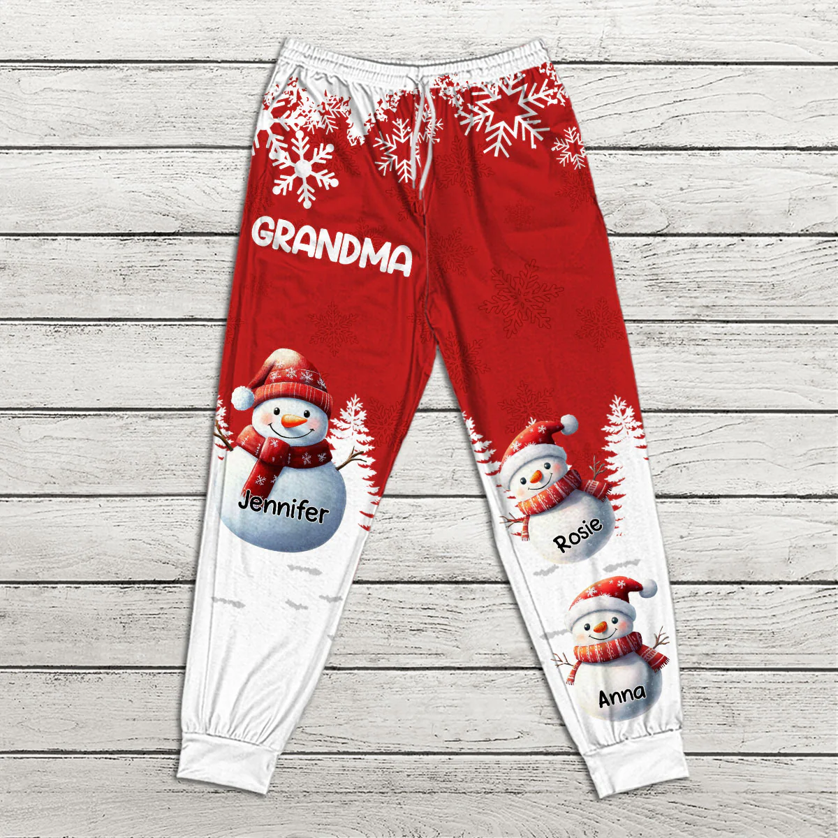 My Fav People Call Me - Personalized Custom Pajama Pants - Image 2