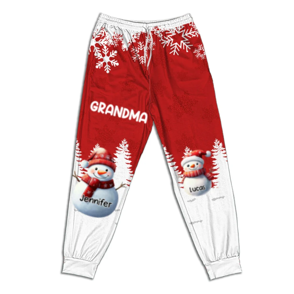 My Fav People Call Me - Personalized Custom Pajama Pants - Image 5
