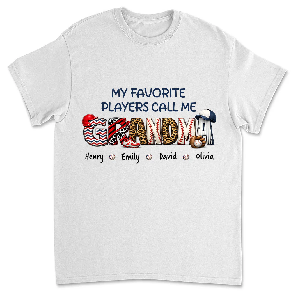 My Fav Players - Personalized Custom Shirt