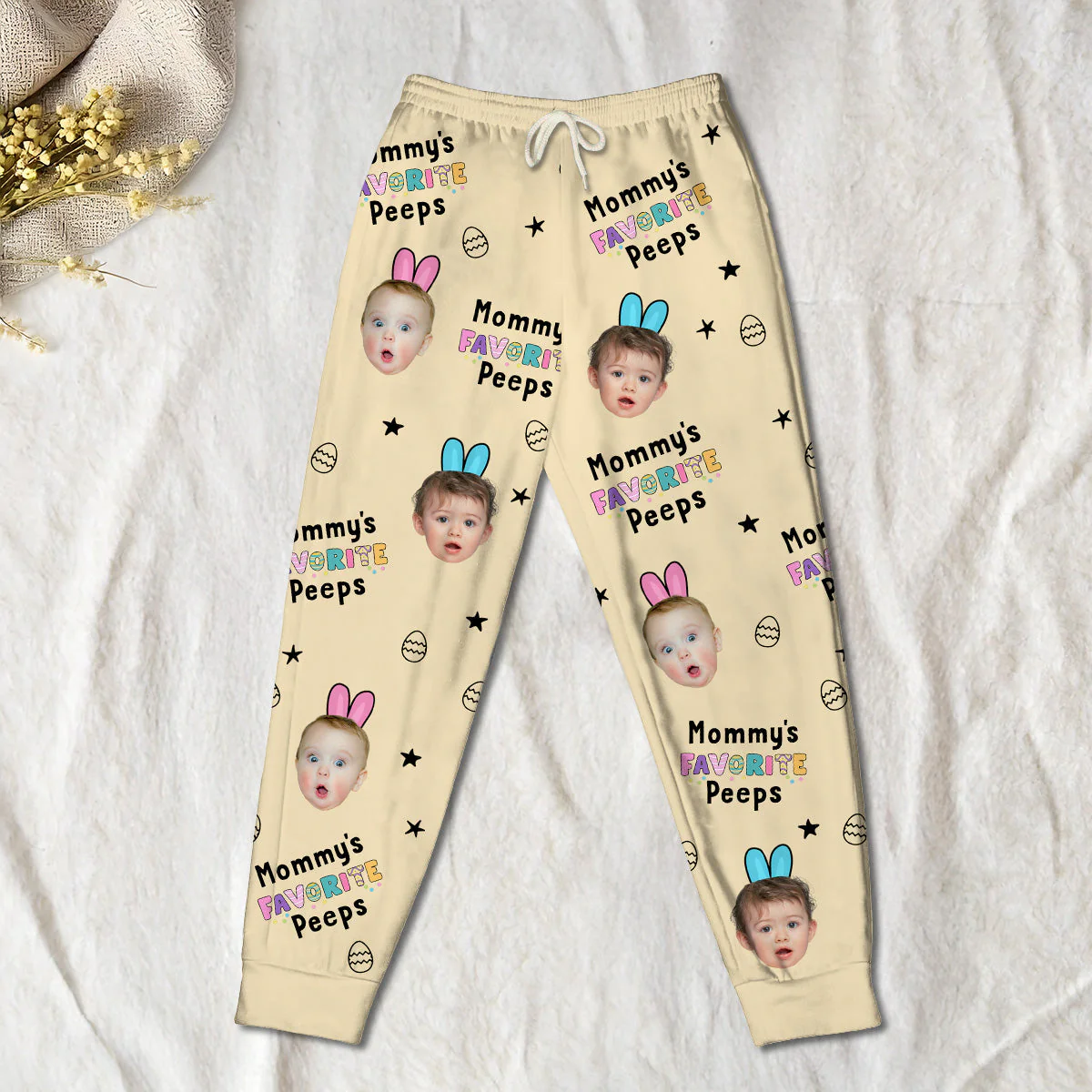 My Favorite Peep Calls Me - Personalized Custom Sweatpants - Image 5