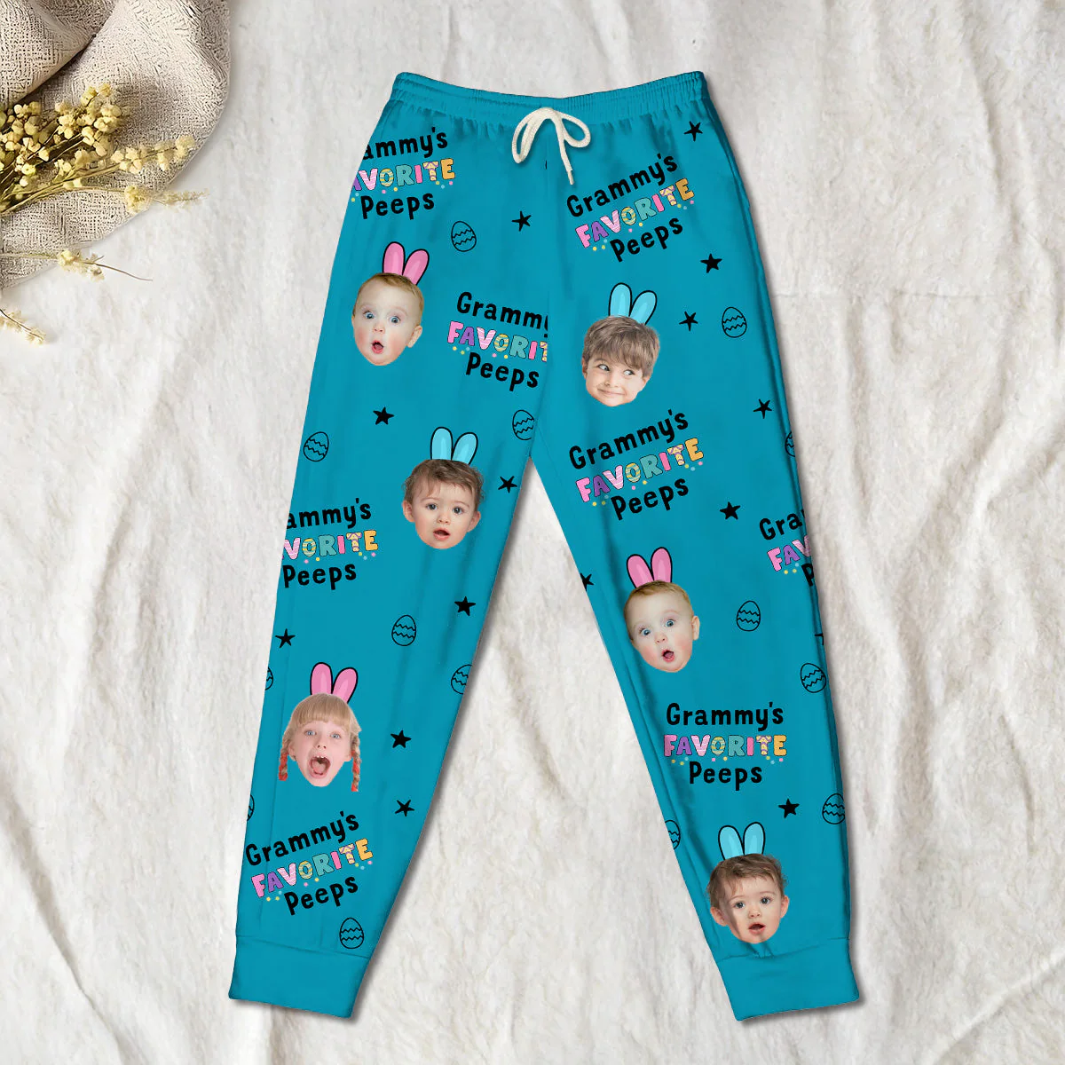 My Favorite Peep Calls Me - Personalized Custom Sweatpants - Image 7