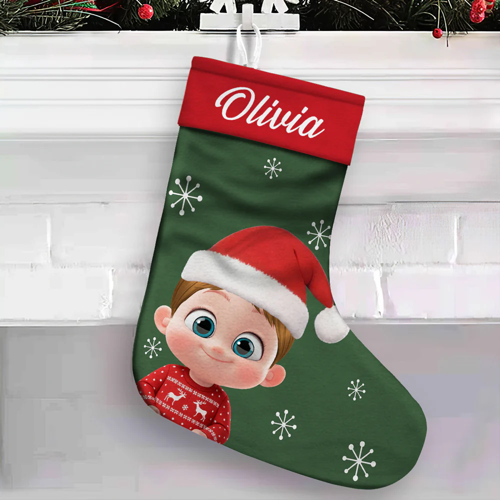 My Favorite People Call Me - Personalized Custom Christmas Stocking