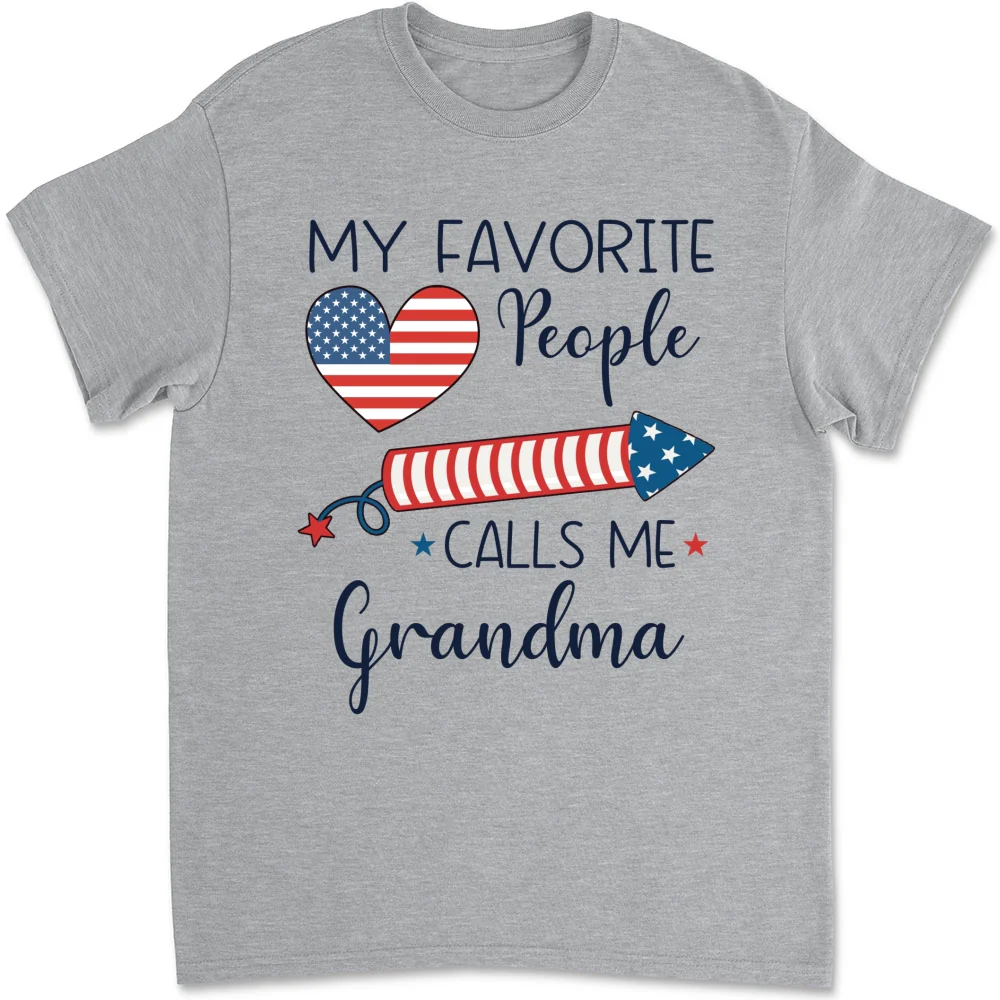 My Favorite People Calls Me Love - Personalized Custom Shirt - Image 7