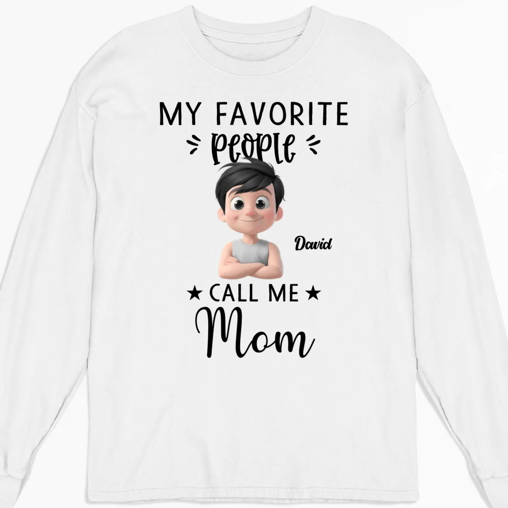 My Favorite People Calls Me - Personalized Custom Shirt - Image 10