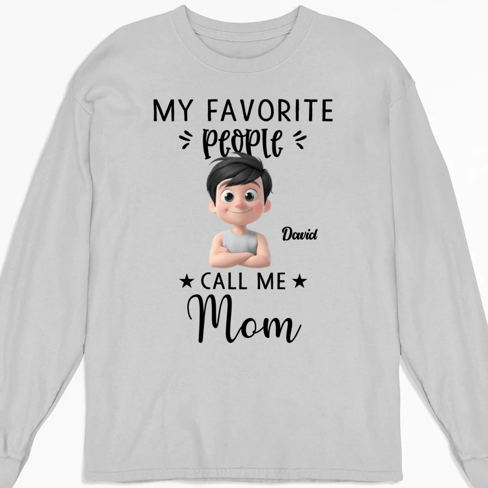 My Favorite People Calls Me - Personalized Custom Shirt - Image 11