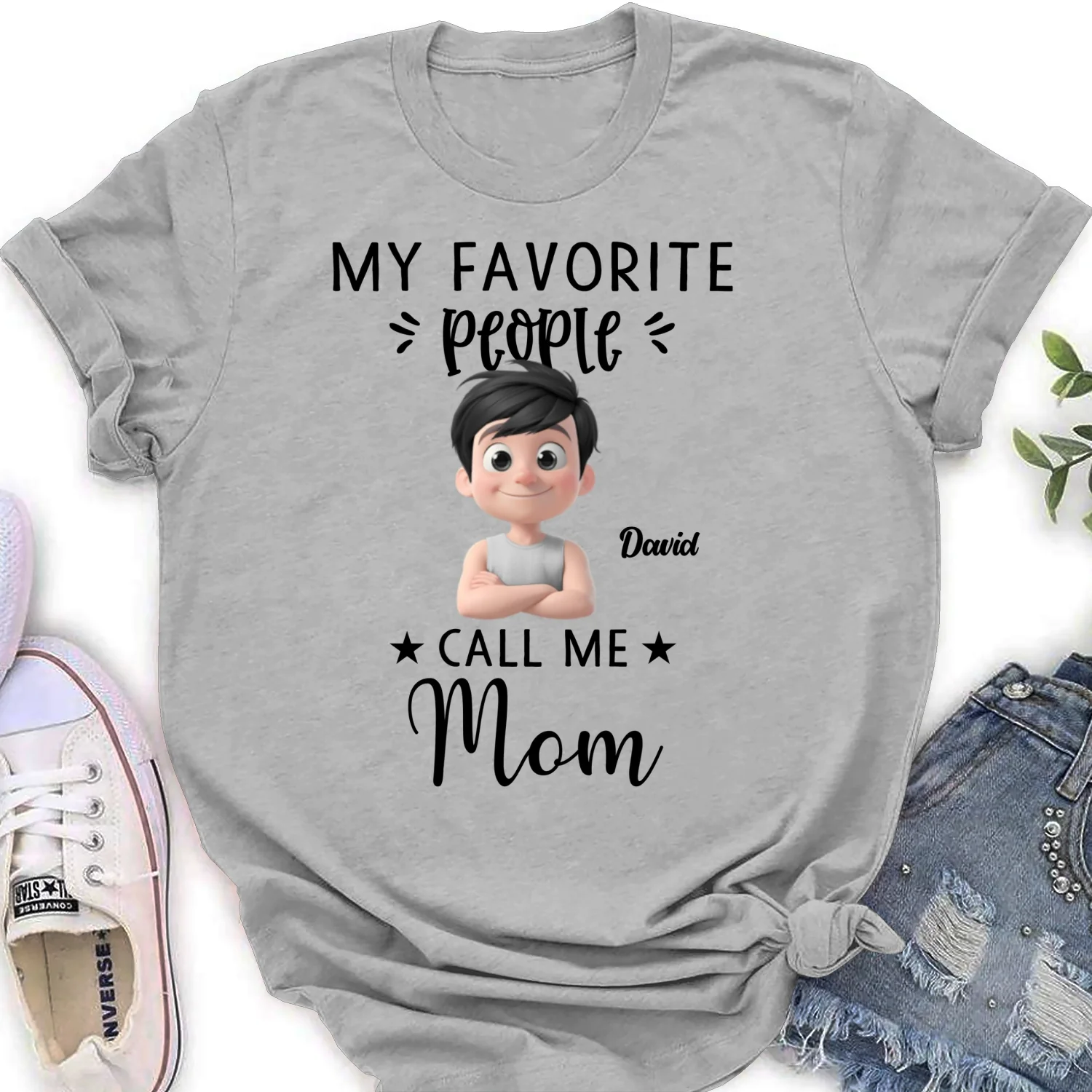 My Favorite People Calls Me - Personalized Custom Shirt - Image 17