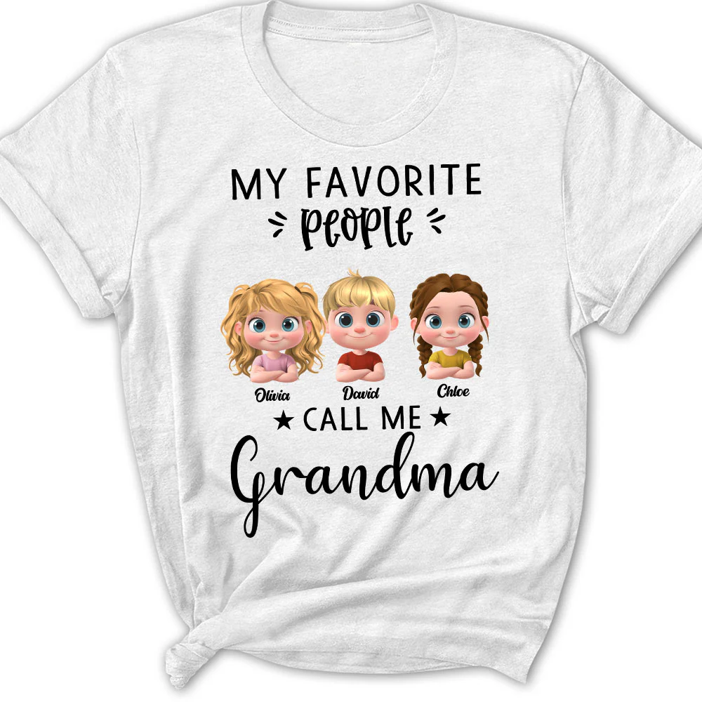 My Favorite People Calls Me - Personalized Custom Shirt - Image 4