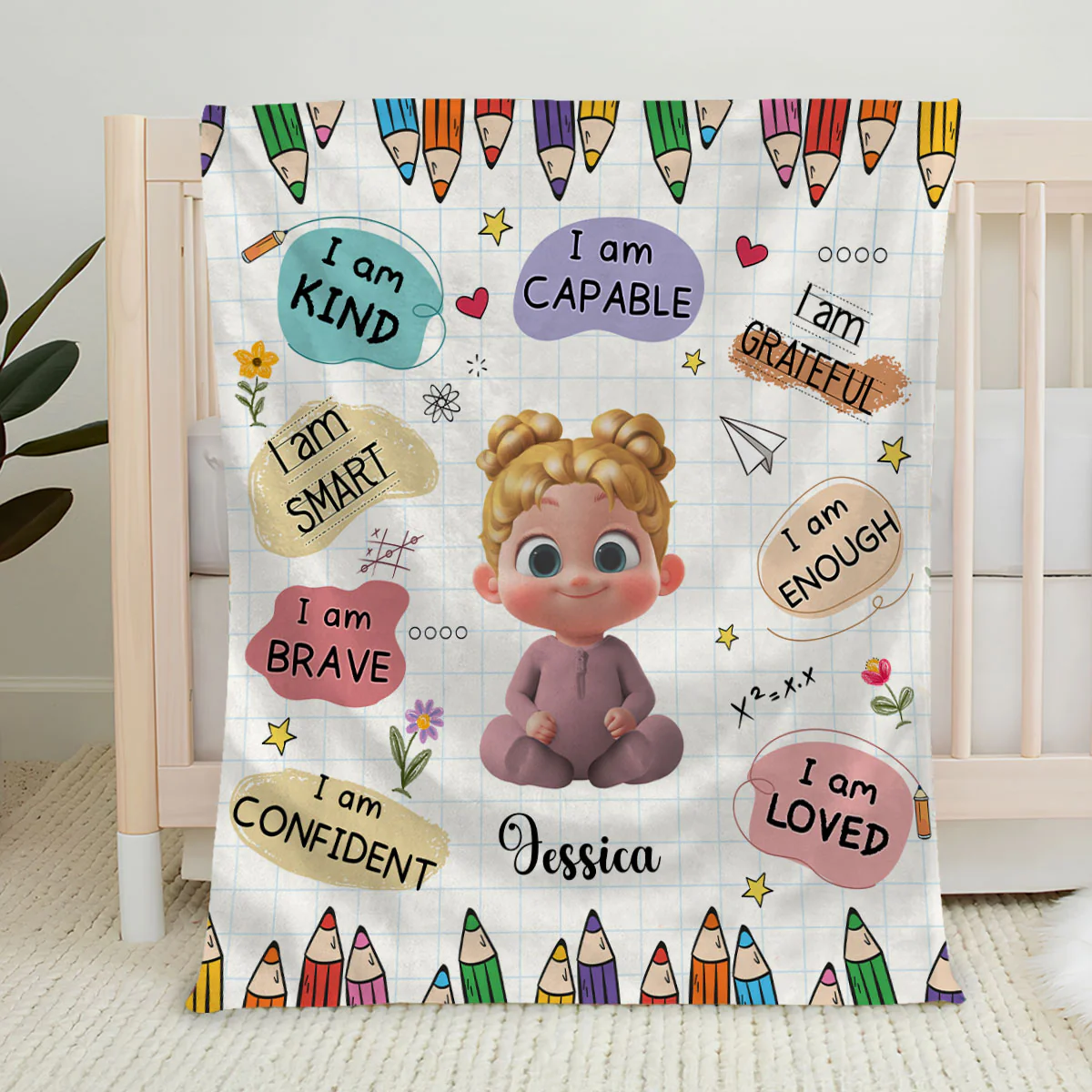 My Favorite Person - Personalized Custom Fleece Blanket - Image 5