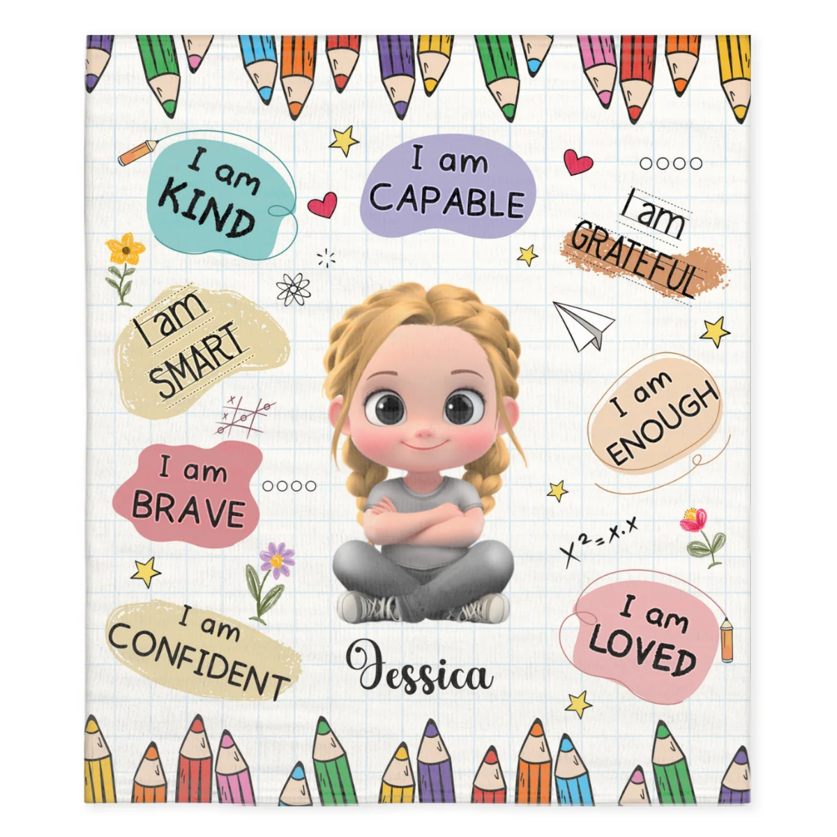 My Favorite Person - Personalized Custom Fleece Blanket - Image 6