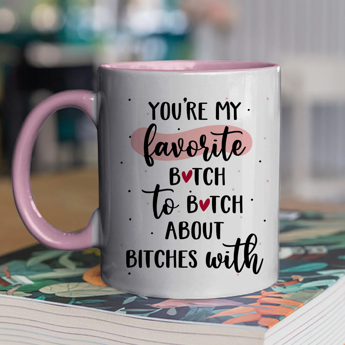 My Favorite - Personalized Custom Accent Mug - Image 2